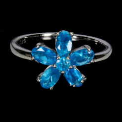 Pierścionek z apatytami