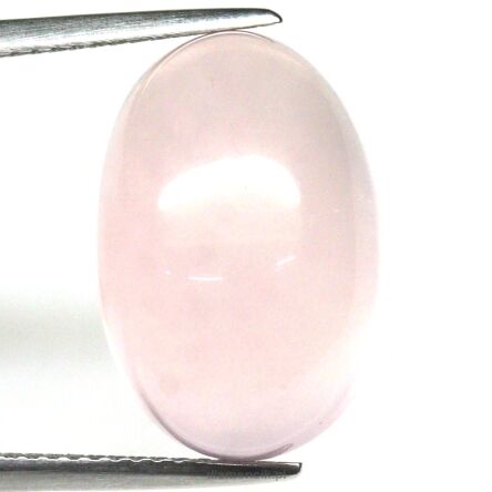 Różowy kwarc kaboszon 17,4x11,8 mm