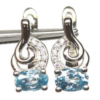 Kolczyki z cyrkonami