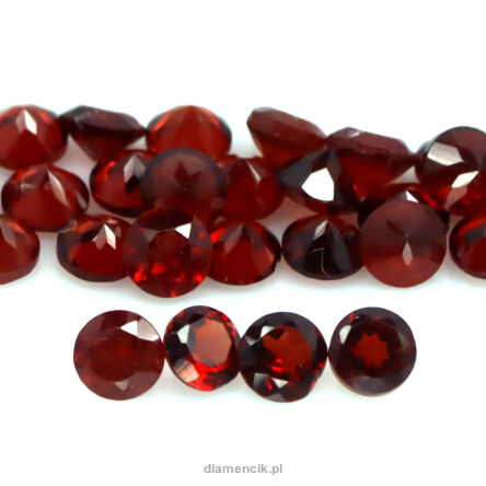 Granat fasetowany 3,1 mm 29 szt.