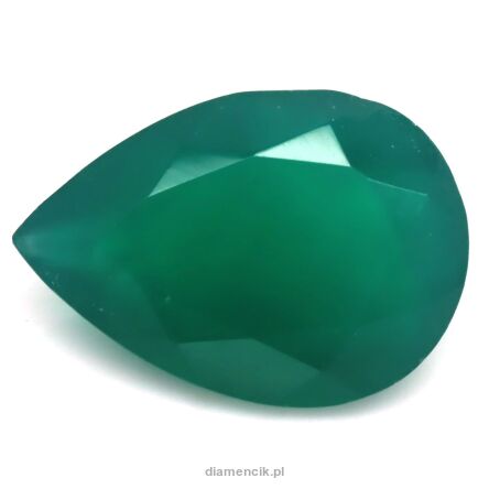 Agat fasetowany 18x13 mm