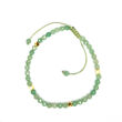 Bransoletka z zielonych awenturynów - 2