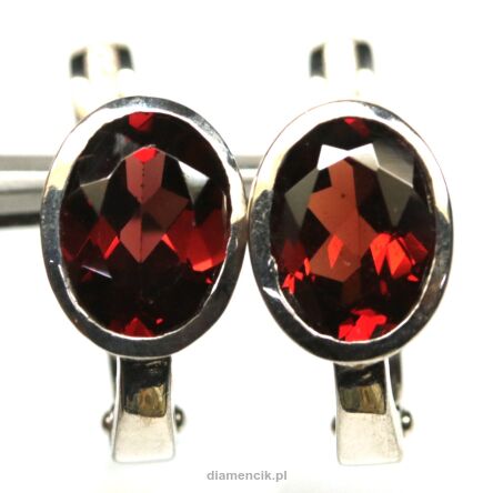 Kolczyki z granatami