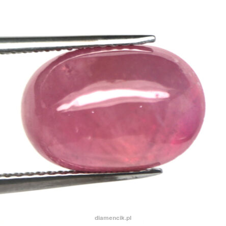 Rubin kaboszon owal 14x9,5 mm