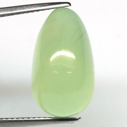 Prehnit kaboszon 17,5x10 mm