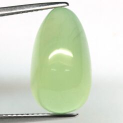 Prehnit kaboszon 17,5x10 mm